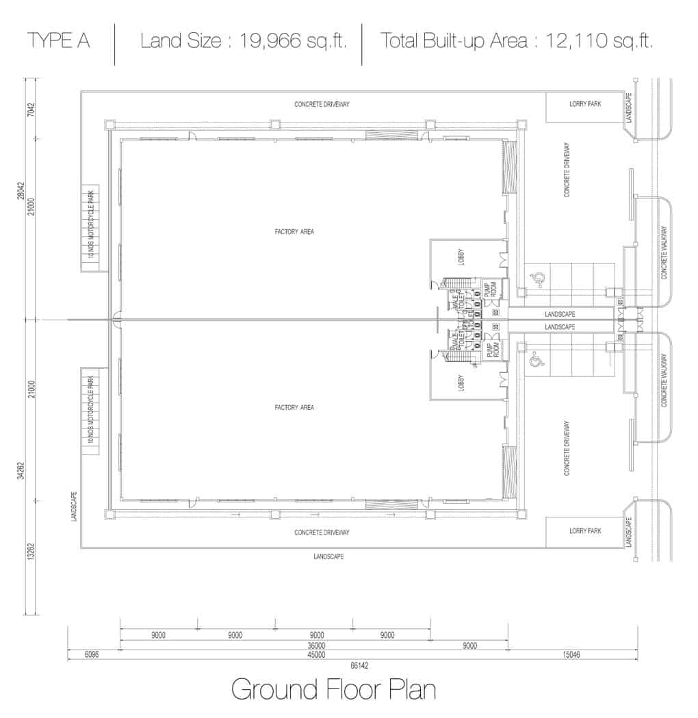 ipark indahpura property type a floorplan