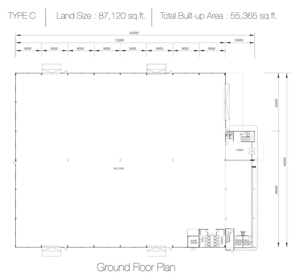 ipark indahpura property type c floorplan ipark indahpura property type c floorplan