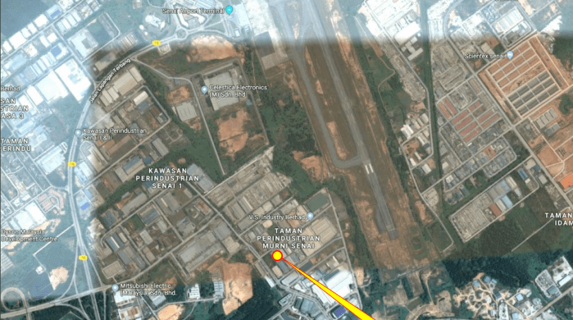 Perindustrian Murni Senai Factory at Rent
