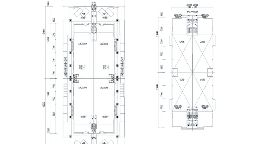 Indahpura 集群工厂出售