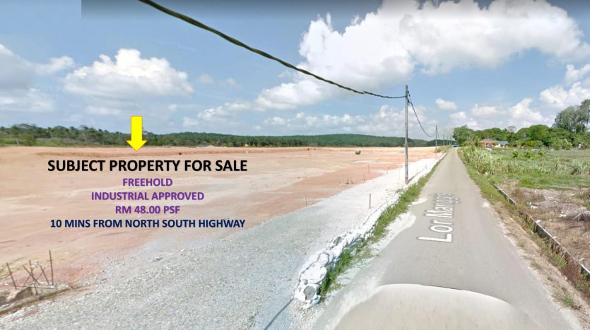 Kempas Industrial approved Land for Sales