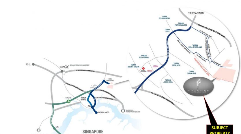 Desa Cemerlang Frontier Industrial Park Industrial For Sales