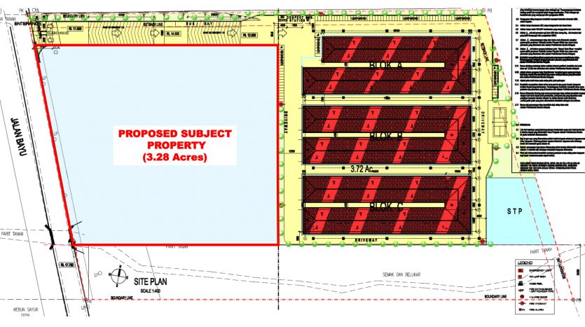 Tampoi Industrial Land For Sales