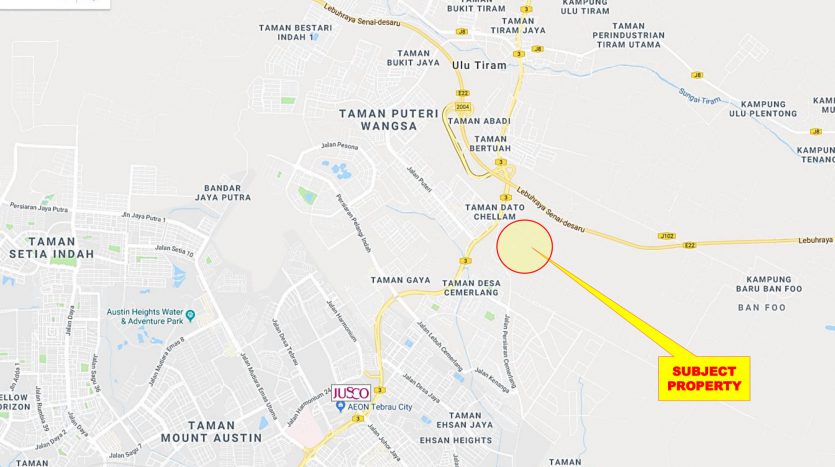 Desa Cemerlang Medium Industrial Land for Sales