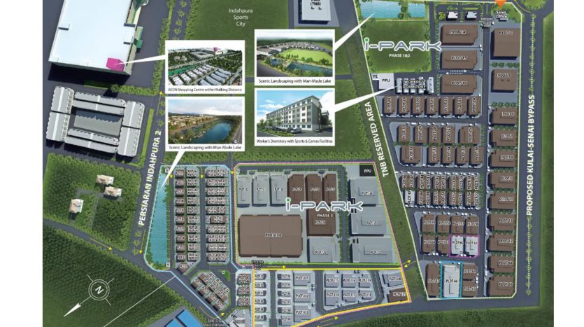 Indahpura Kulai Medium Industrial Land for Sales
