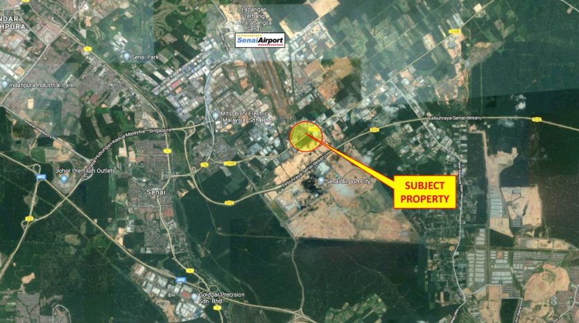Seelong Senai Zoning Commercial Lands for Sales