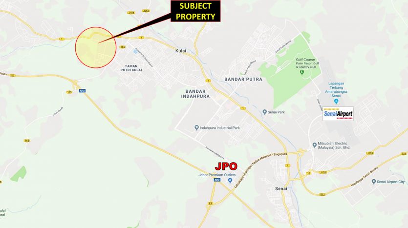 Kulai Zoning Industrial Land for Sales