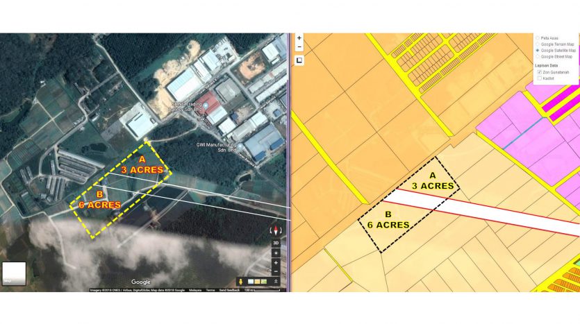 Kempas Agriculture Land for Sale