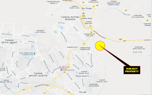 Desa Cemerlang Industrial Land For Sales