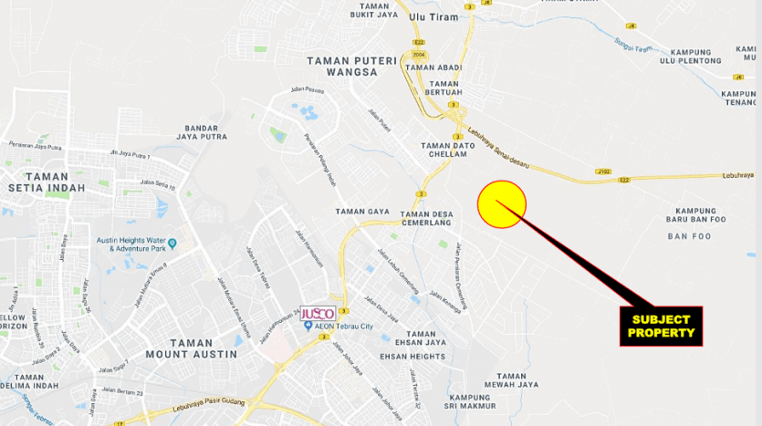 Desa Cemerlang Industrial Land For Sales