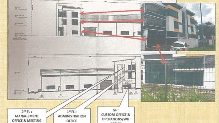 Bizhub Skudai 3层半独立式工厂出租