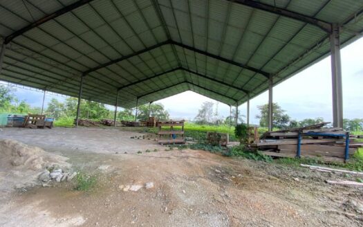 Seelong, Senai Detached Factory With Open Shade For Rent
