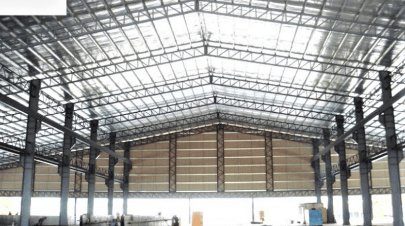 Senai Detached Factory with Open Shade For Rent