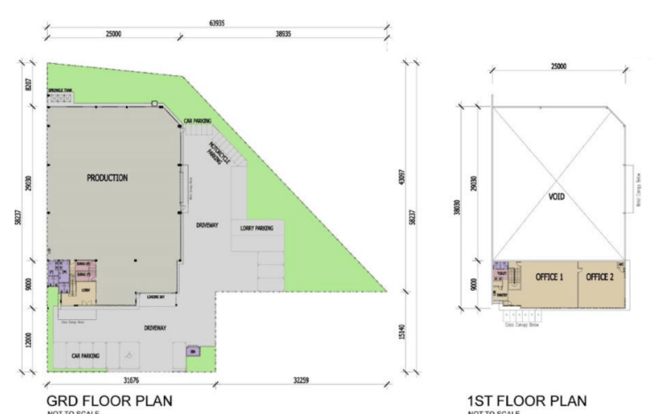 Desa Cemerlang Semi Detached Factory For Sale