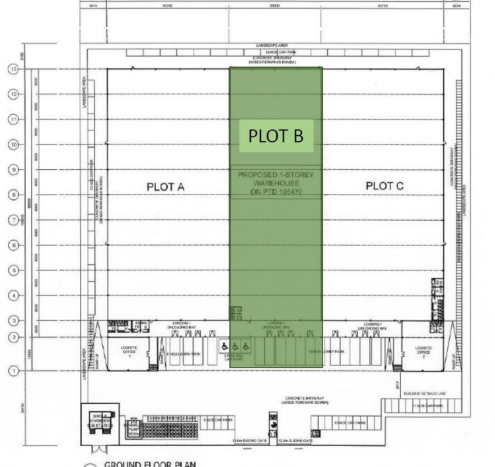 Senai Multi-Tenancy Warehouse For Rent